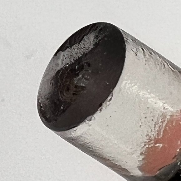 Perfume Vanity Bottle Multicolor Swirl End Of Day Glass Brown Clear Stopper - Picture 12 of 13